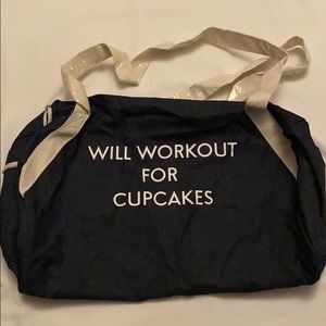 NEW Private Party denim Gym bag FabFitFun